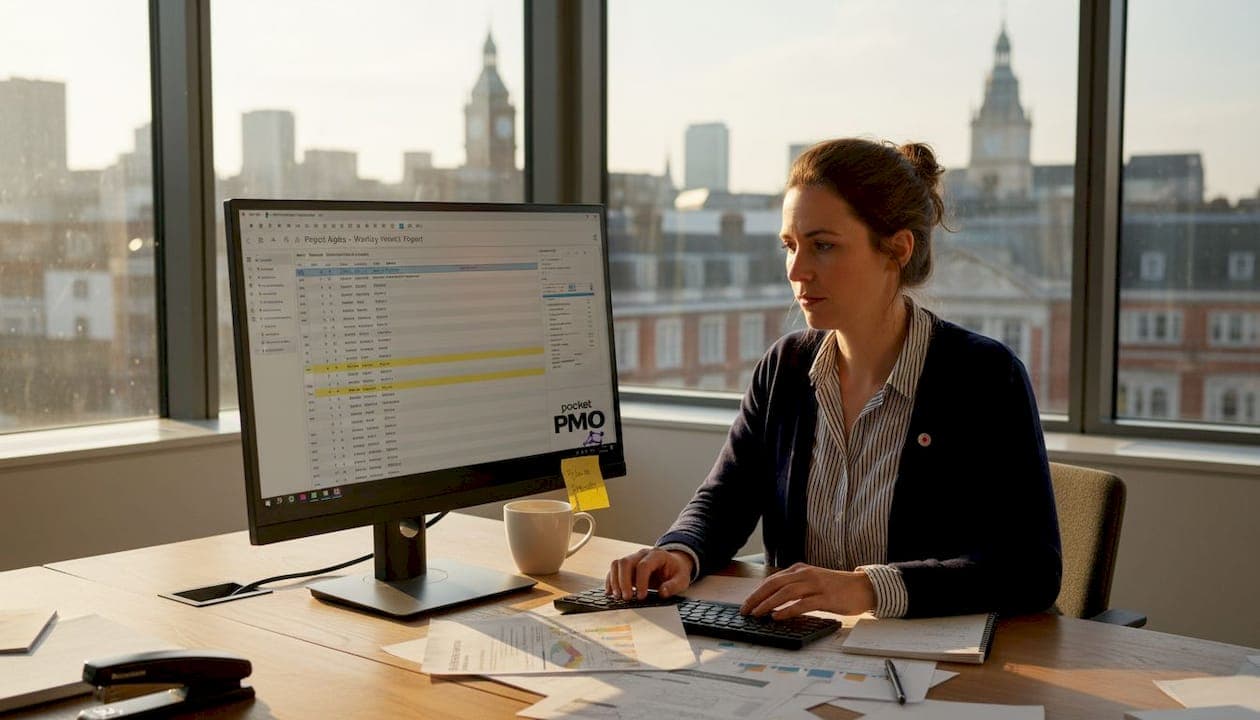 Efficient project reporting with customisable templates